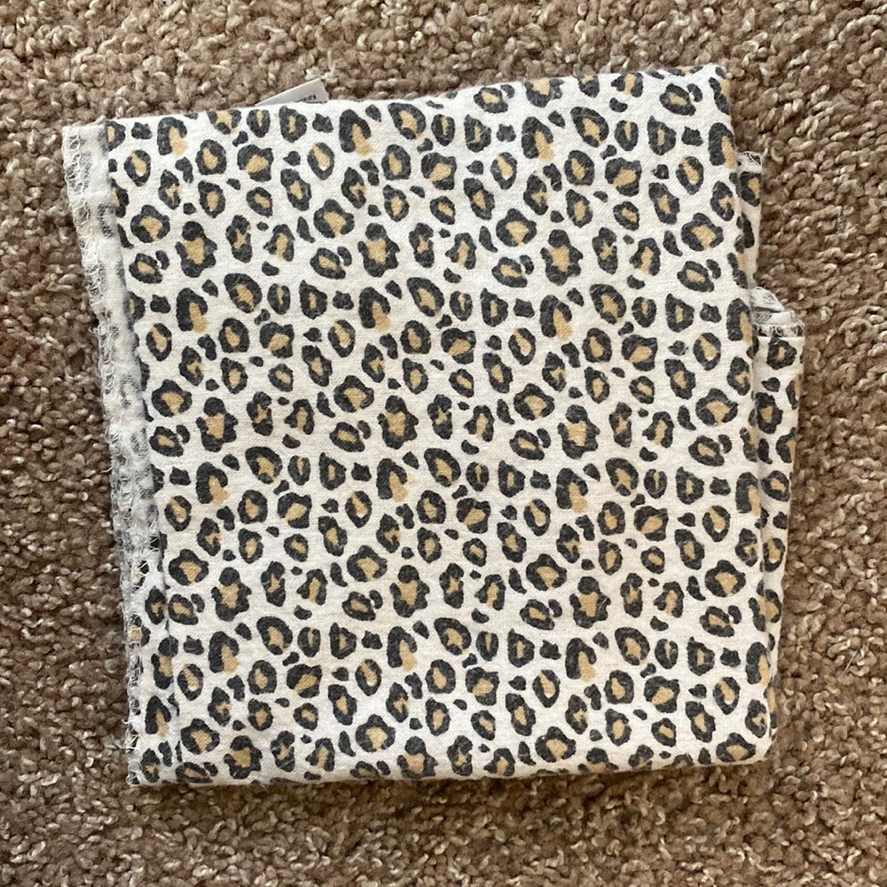 🐆Leopard baby blanket🐆